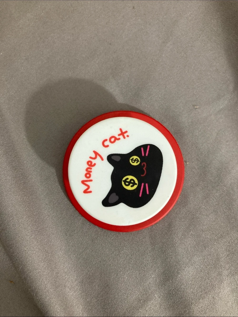 Money Cat Red Cat-Themed Pet Accessory